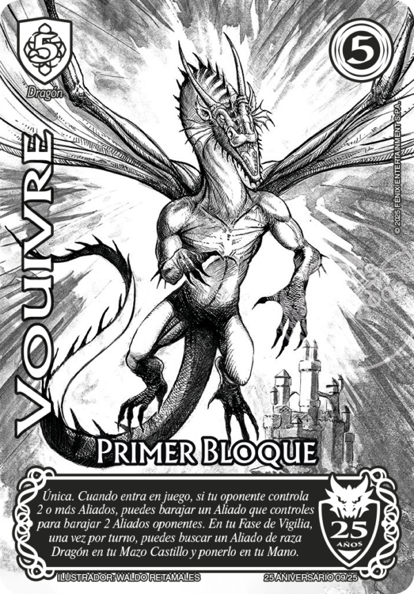 VOUIVRE ANIVERSARIO 25 AÑOS PB