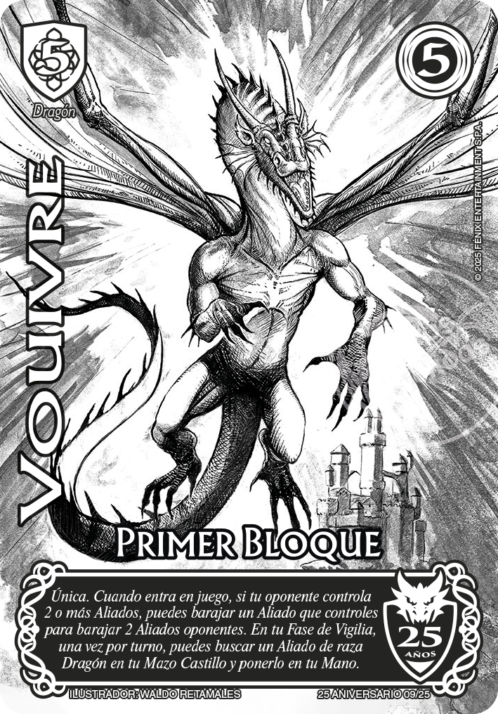 VOUIVRE ANIVERSARIO 25 AÑOS PB