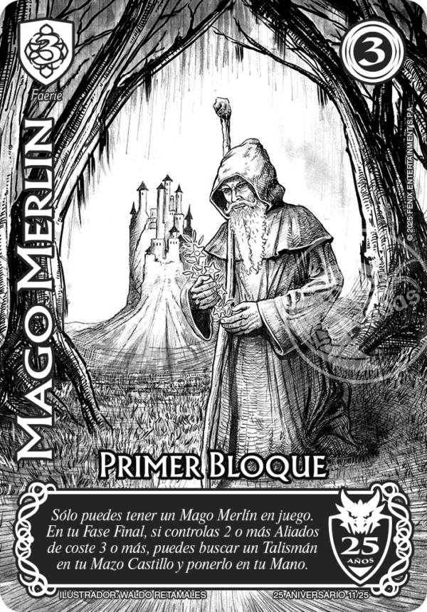 MAGO MERLIN ANIVERSARIO 25 AÑOS PB