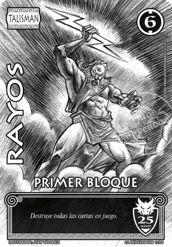 RAYOS ANIVERSARIO 25 AÑOS PB