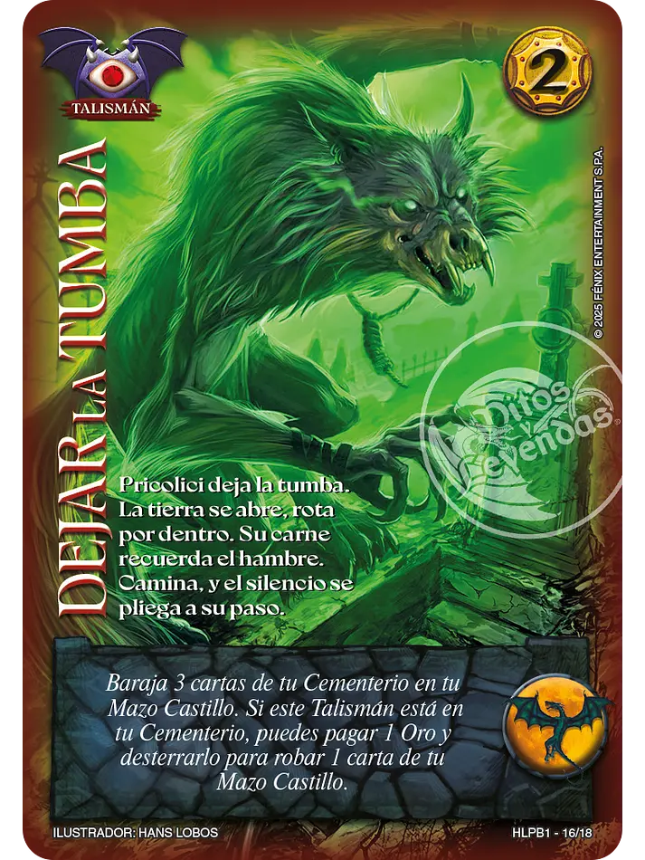 DEJAR LA TUMBA