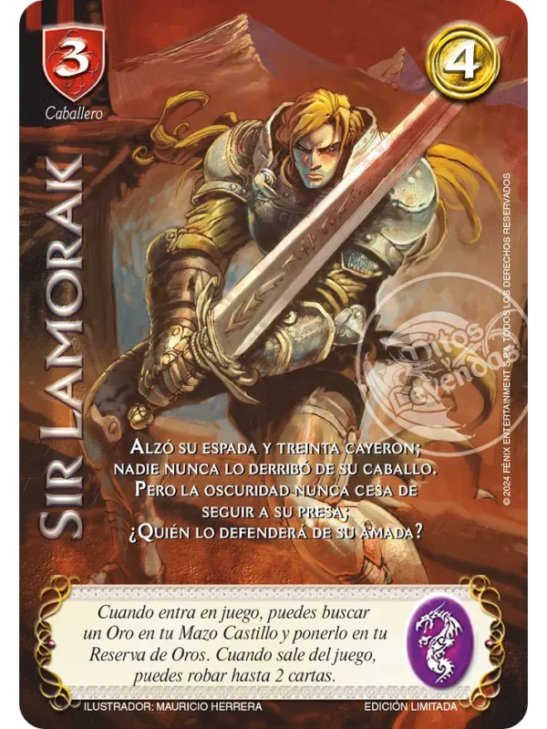 SIR LAMORAK (LBPB24 - Foil Lluvia)