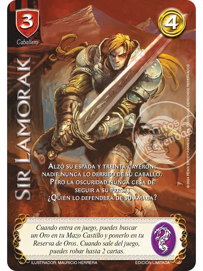 SIR LAMORAK (LBPB24 - Foil Lluvia)