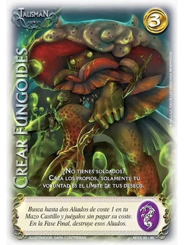 Crear Fungoides (AESX - Aers Mágica)