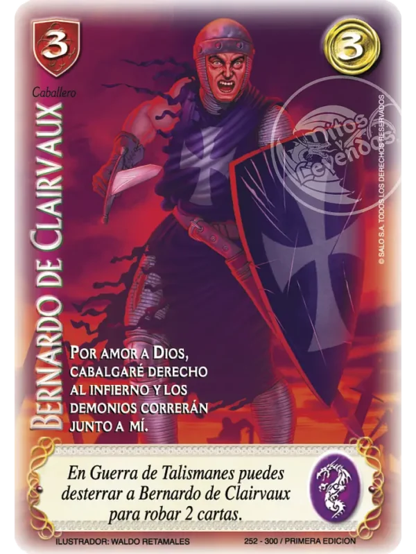Bernardo de Clairvaux (Clásico CRU - Real)