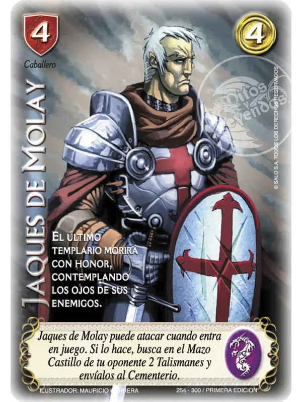 Jaques de Molay (Clásico CRU - Real)