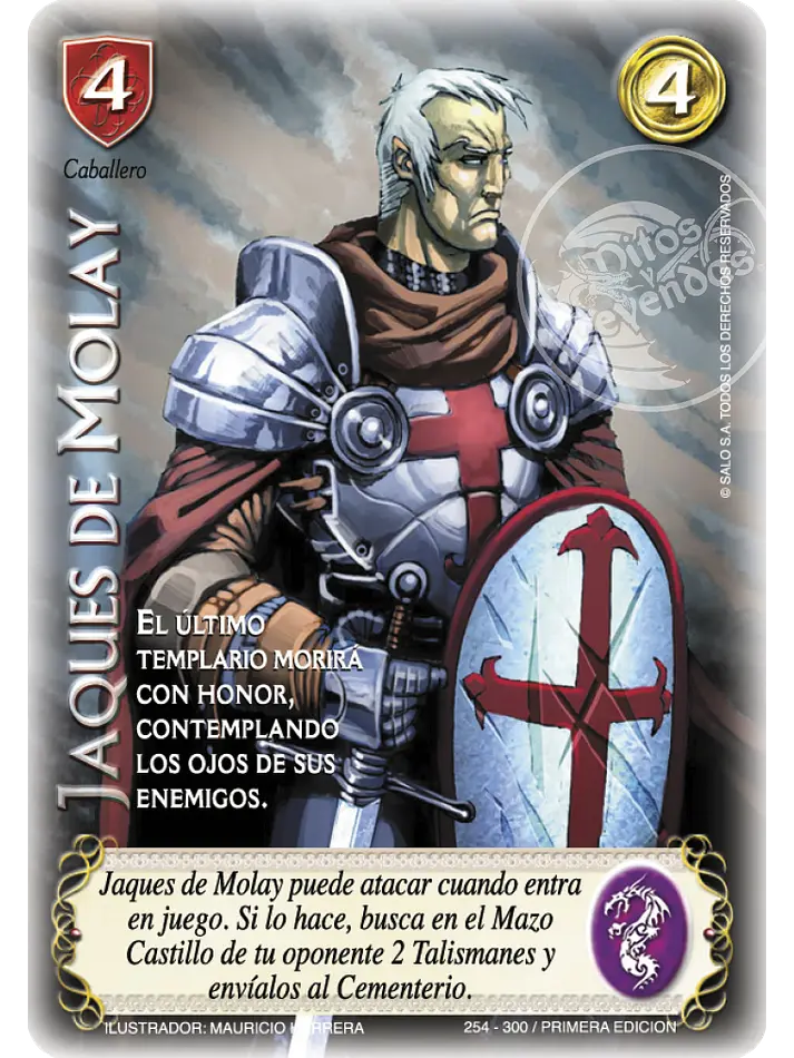 Jaques de Molay (Clásico CRU - Real)