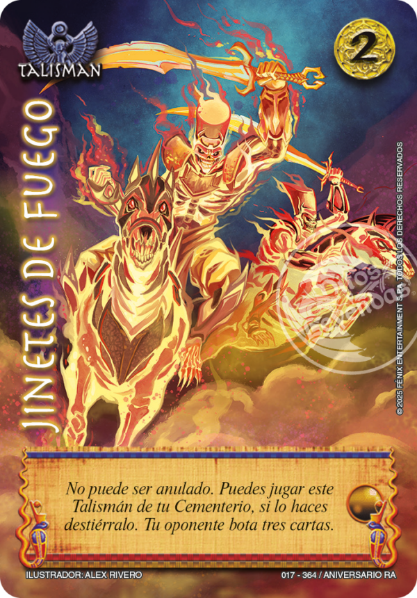 JINETES DE FUEGO FA.