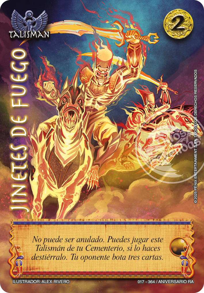 JINETES DE FUEGO FA.