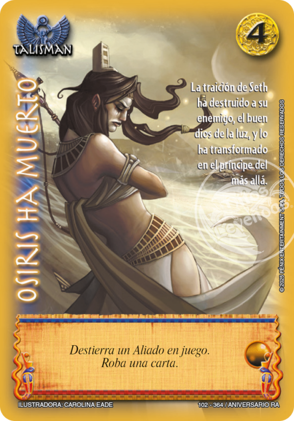 OSIRIS HA MUERTO