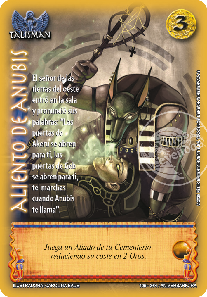 ALIENTO DE ANUBIS