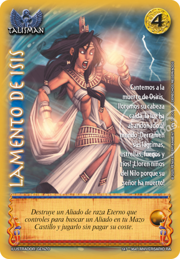 LAMENTO DE ISIS