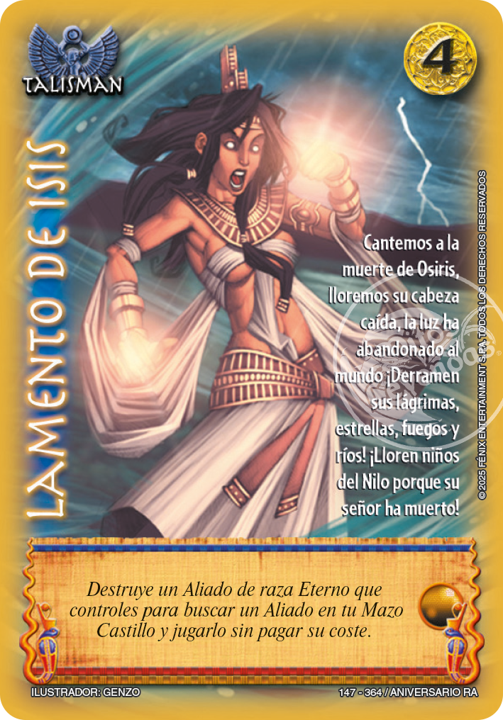 LAMENTO DE ISIS