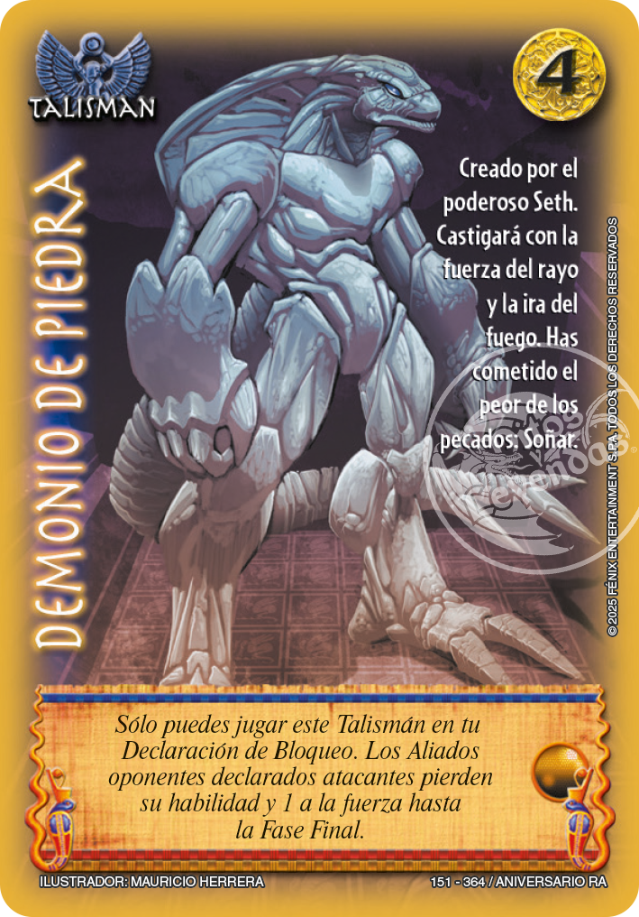 DEMONIO DE PIEDRA