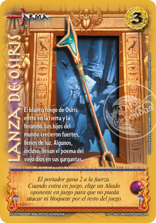 LANZA DE OSIRIS