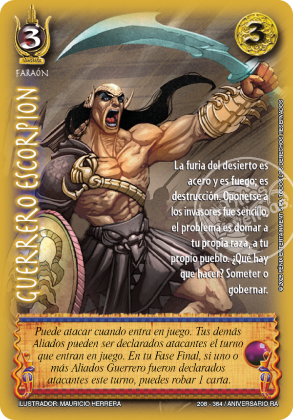 GUERRERO ESCORPION NO FOIL