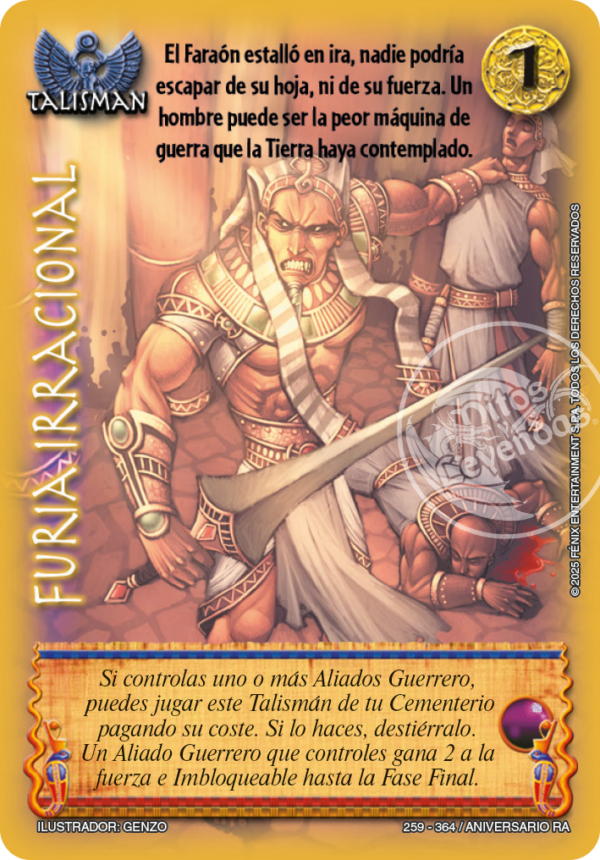 FURI IRRACIONAL NO FOIL