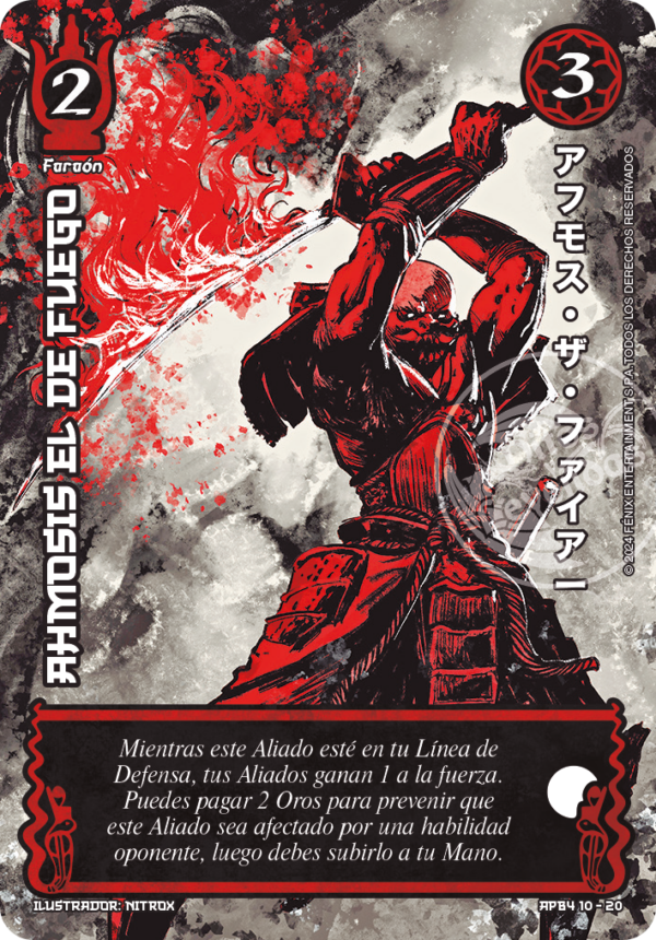 AHMOSIS EL DE FUEGO SHOGUN 4
