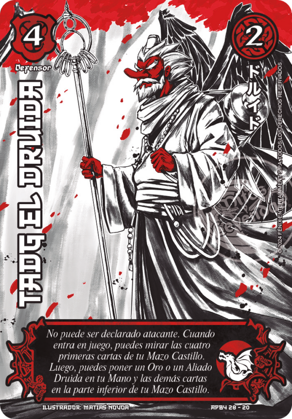 TADG EL DRUIDA SHOGUN 4