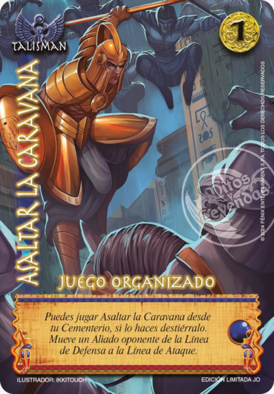ASALTAR LA CARAVANA J.O