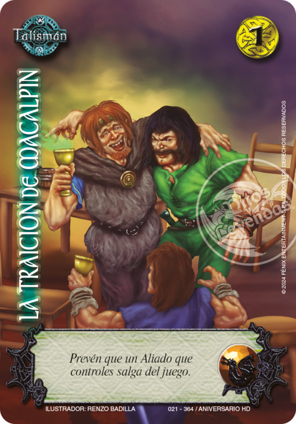 LA TRAICION DE MACALPIN FULL ART.