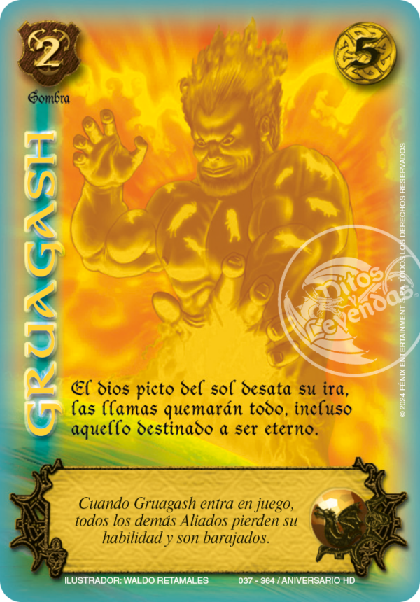 GRUAGASH Golden Foil
