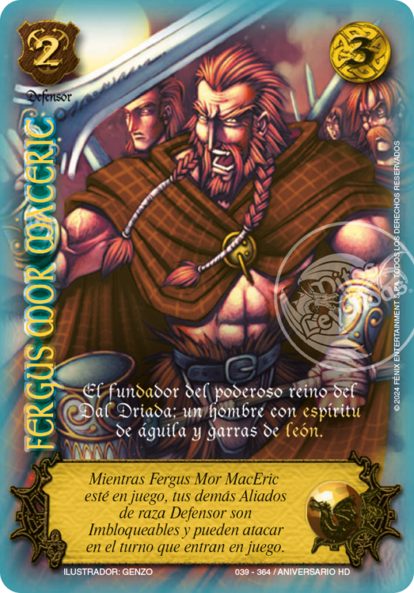 FERGUS MOR MACERIC Golden Foil