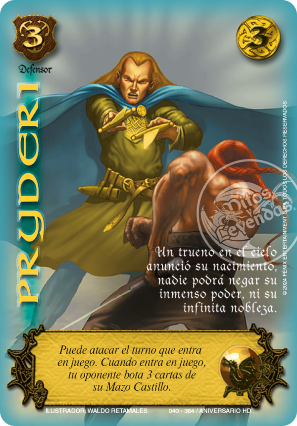 PRYDERI Golden Foil
