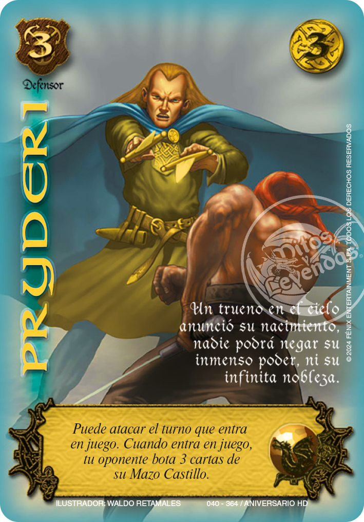PRYDERI Golden Foil