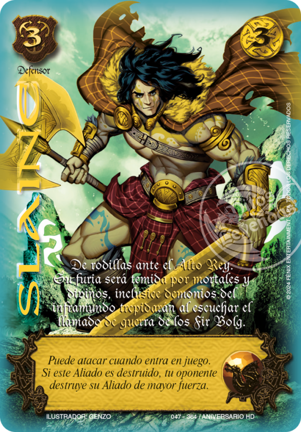 SLAINE Golden Foil