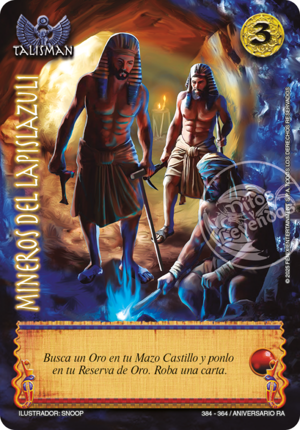 MINEROS DEL LAPISLAZULI