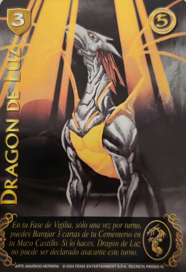 DRAGÓN DE LUZ SECRETO