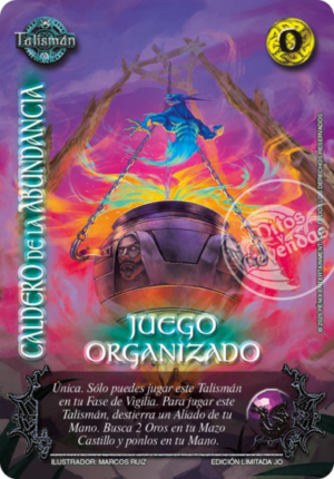 CALDERO DE LA ABUNDANCIA J.O