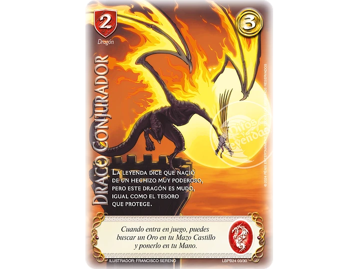 Draco Conjurador LBPB24 (Arte alternativo)