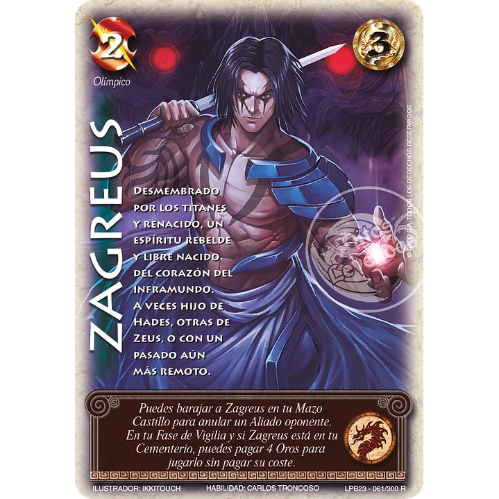 Zagreus (Leyendas PB 3.0 - Reales)