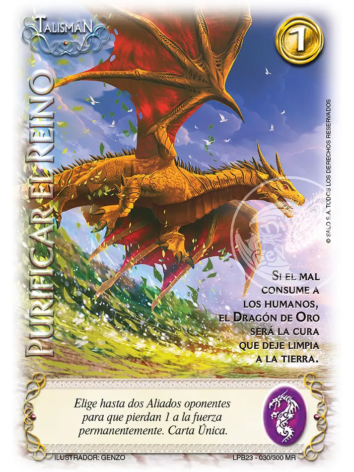 Purificar el Reino (Leyendas PB 3.0 - MR)