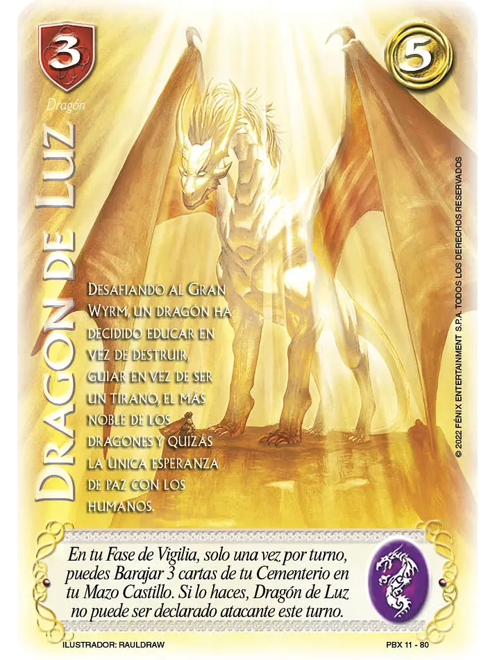 Dragon de Luz (PBX - Espada Sagrada)