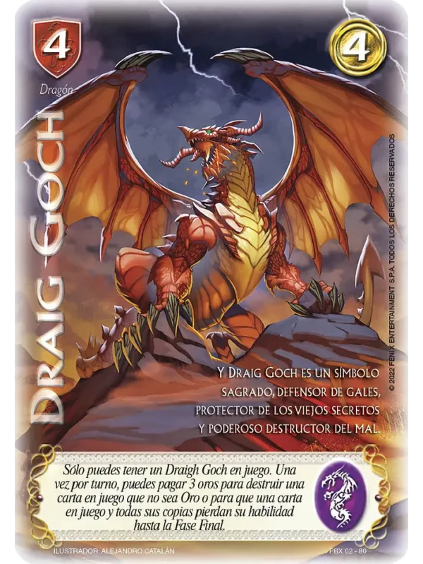 Draig Goch (PBX - Espada Sagrada)