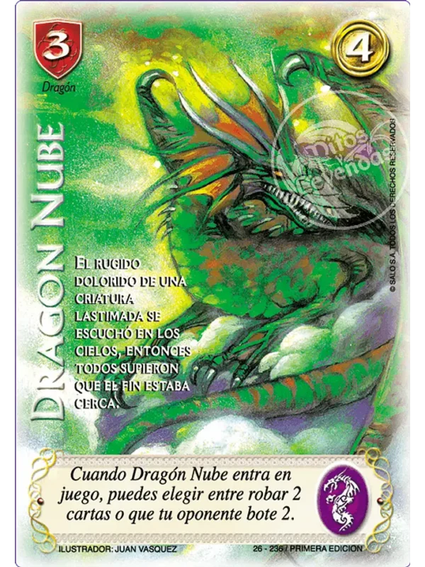 Dragón Nube Primera Edición (Clásico ESPS - Real)