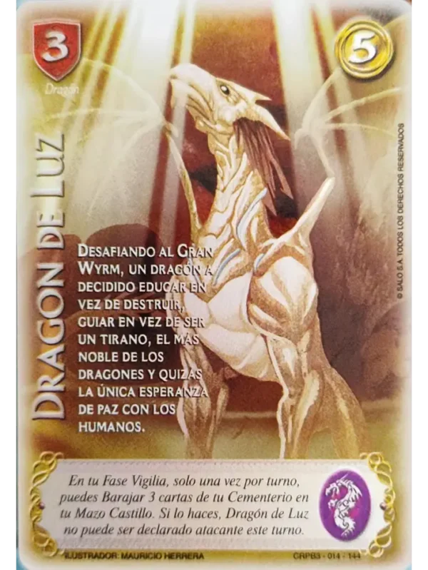Dragón de Luz (Kit Racial 2024 - Foil)