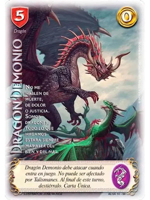 Dragon Demonio (AESX - Corte de la Furia)