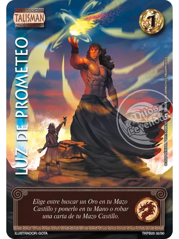 Luz de Prometeo (TKPB25 - Buy a box)