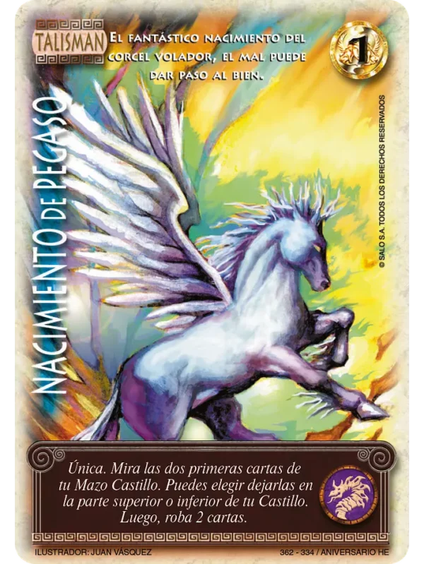 Nacimiento de Pegaso (Relatos de Helénica - Rework)