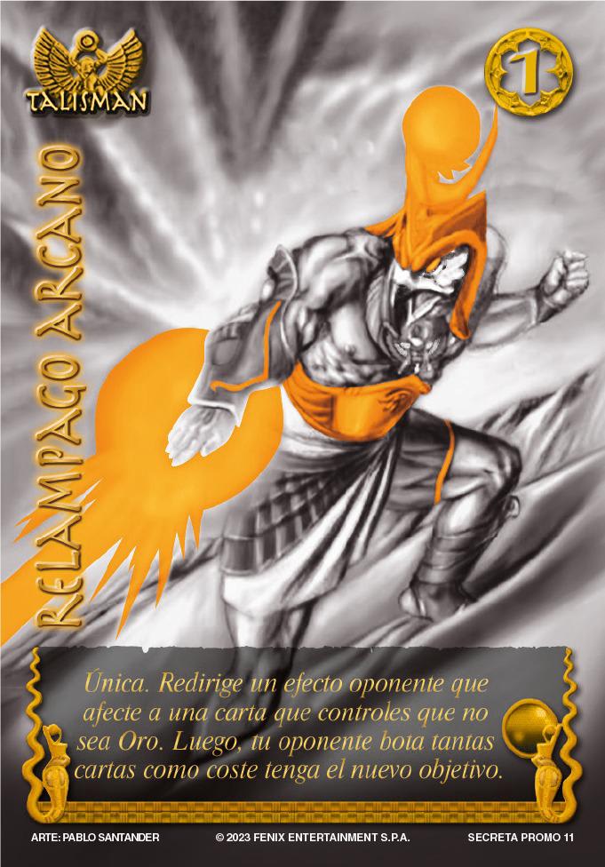 Relámpago arcano - versión secreta