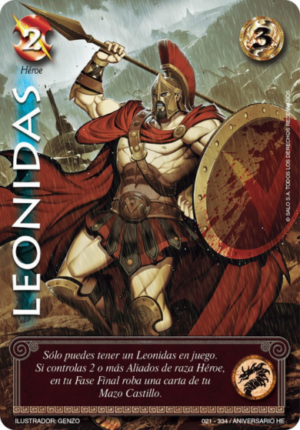 Leonidas Full Art Premium
