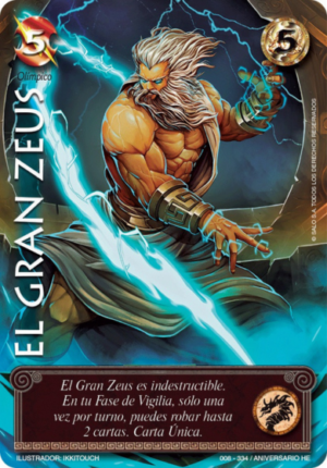 El Gran Zeus Full Art Premium