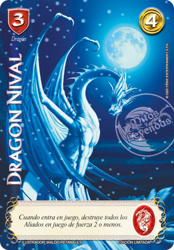 DRAGON NIVAL FOIL LLUVIA