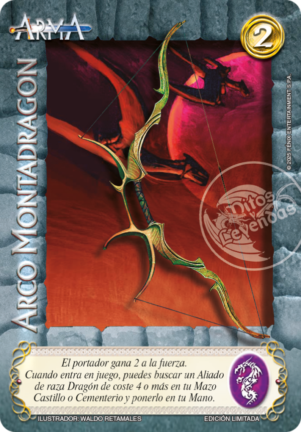 ARCO MONTAGRAGON  FOIL LLUVIA