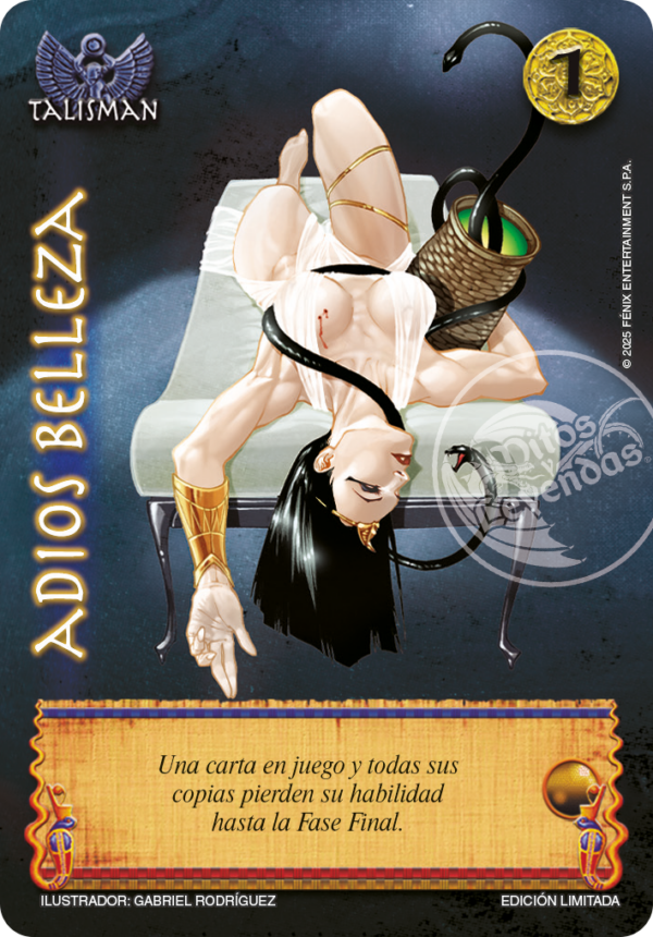 ADIOS  BELLEZA FOIL LLUVIA