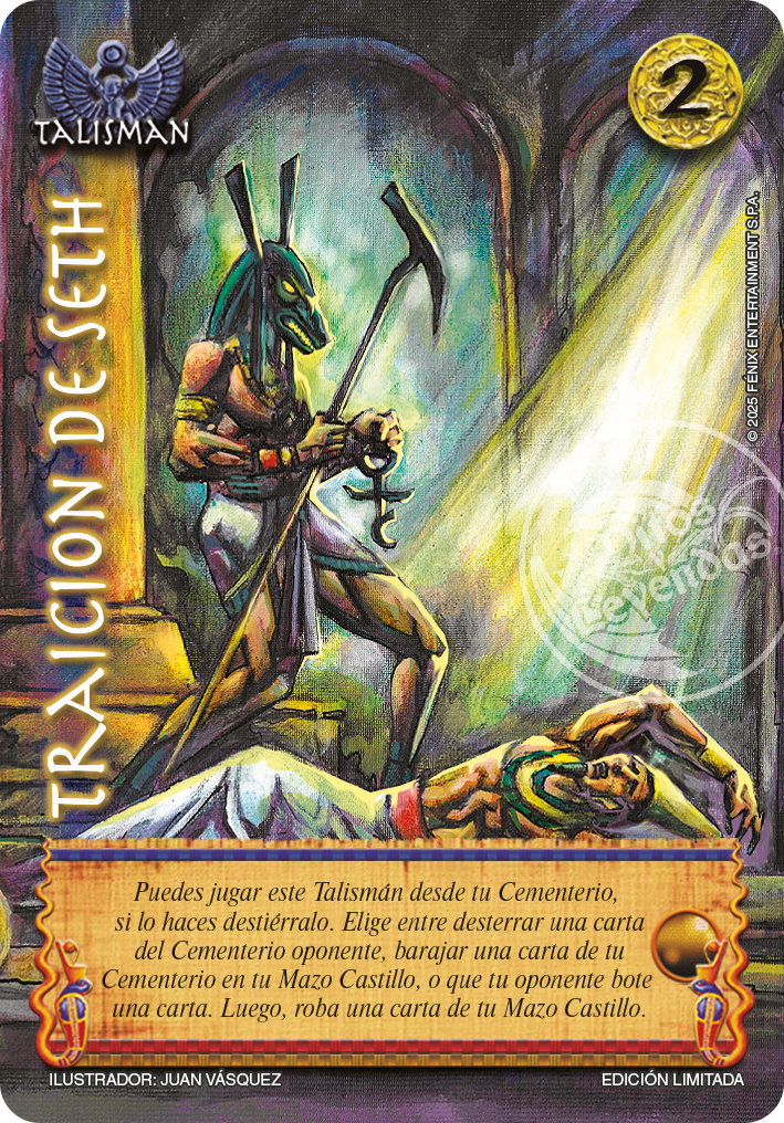 TRAICION DE SETH FOIL LLUVIA